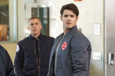 Steven R. McQueen as Jimmy Borrelli on 'Chicago Fire'