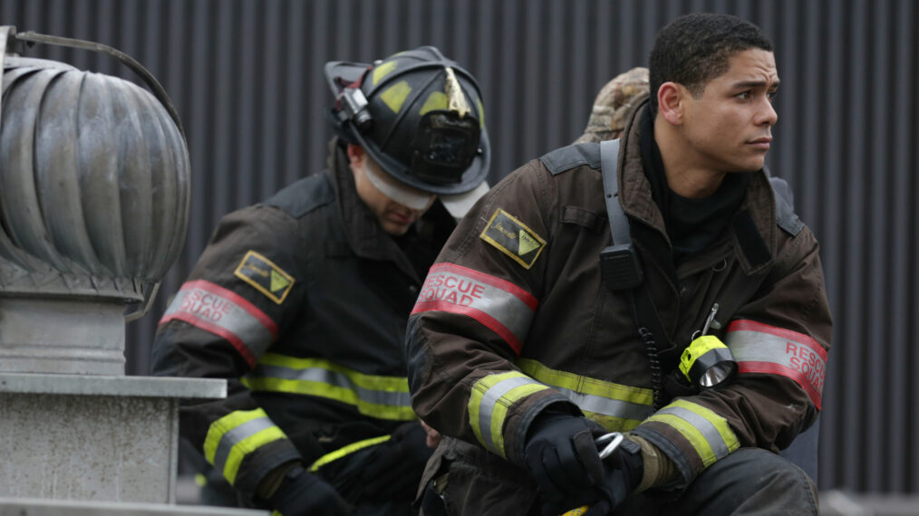 Charlie Barnett as Peter Mills on 'Chicago Fire'
