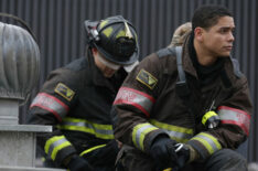 Charlie Barnett as Peter Mills on 'Chicago Fire'