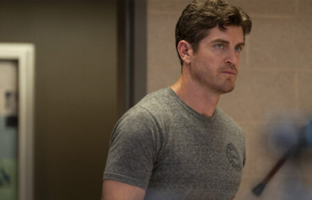Jake Lockett as Sam Carver on 'Chicago Fire'