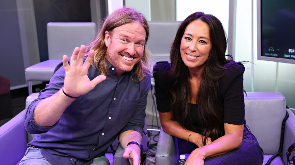 Hoda Kotb hosts a TODAY Show Radio event with Magnolia's Chip and Joanna Gaines at SiriusXM Studios on July 14, 2021 in New York City
