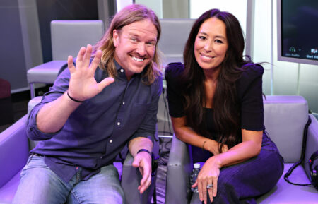 Hoda Kotb hosts a TODAY Show Radio event with Magnolia's Chip and Joanna Gaines at SiriusXM Studios on July 14, 2021 in New York City