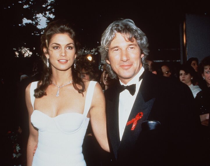 Cindy Crawford and Richard Gere together in 1993