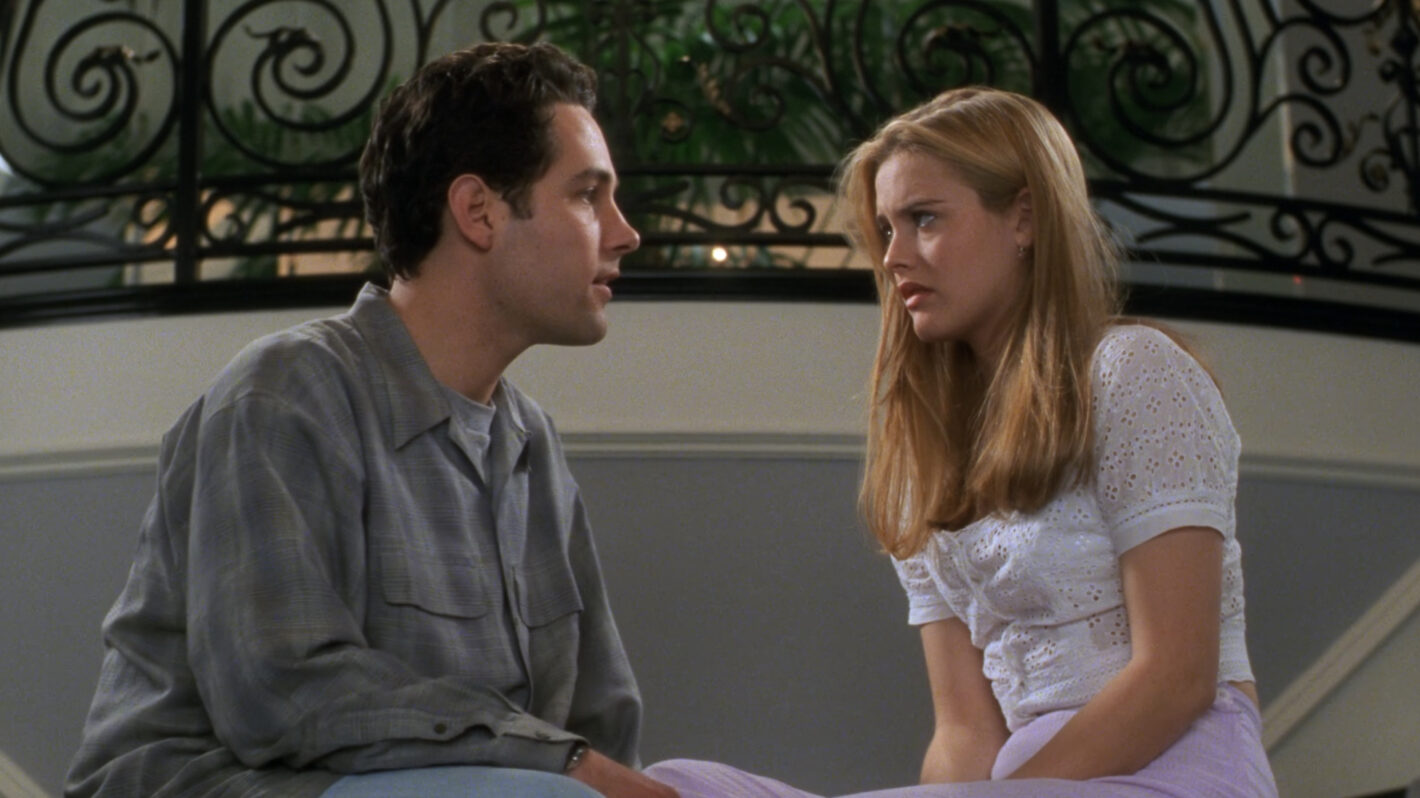 Paul Rudd and Alicia Silverstone in 'Clueless'