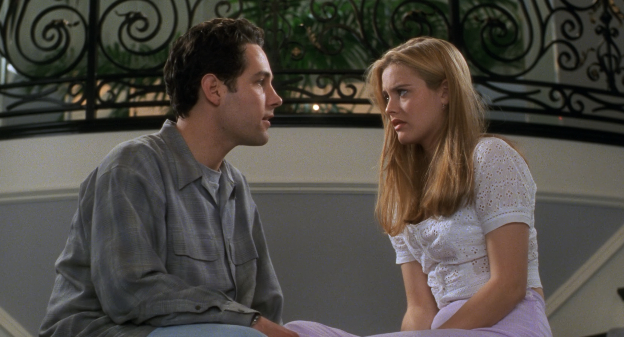 Paul Rudd and Alicia Silverstone in 'Clueless'
