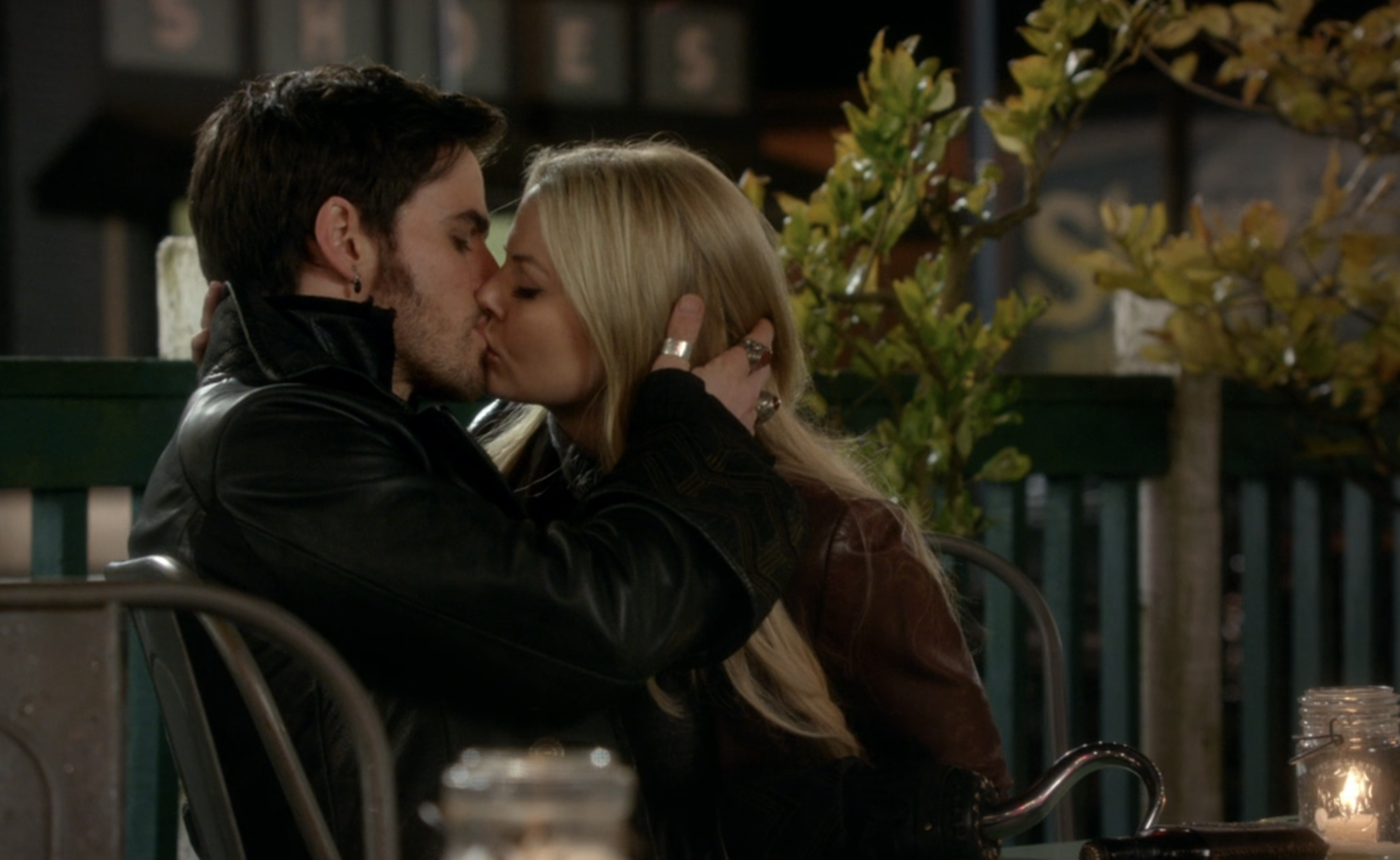 Colin O'Donoghue and Jennifer Morrison as Hook and Emma on 'Once Upon a Time'