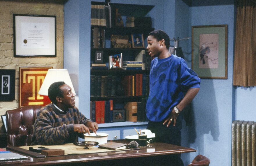 Bill Cosby and Malcolm-Jamal Warner