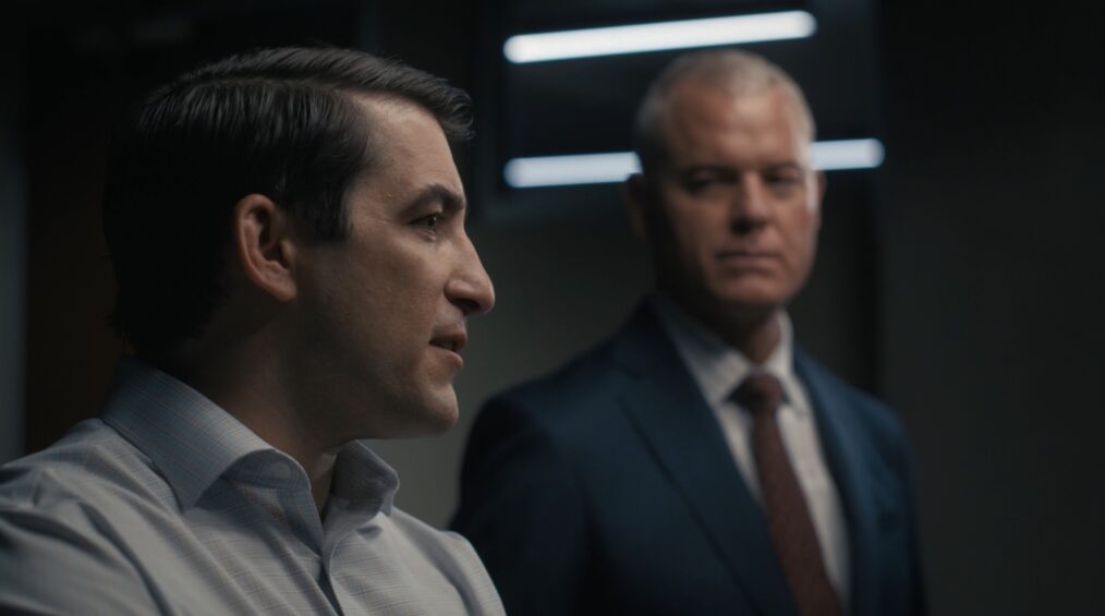 Jonathan Togo as Drew, Eric Dane as Blythe — 'Countdown'