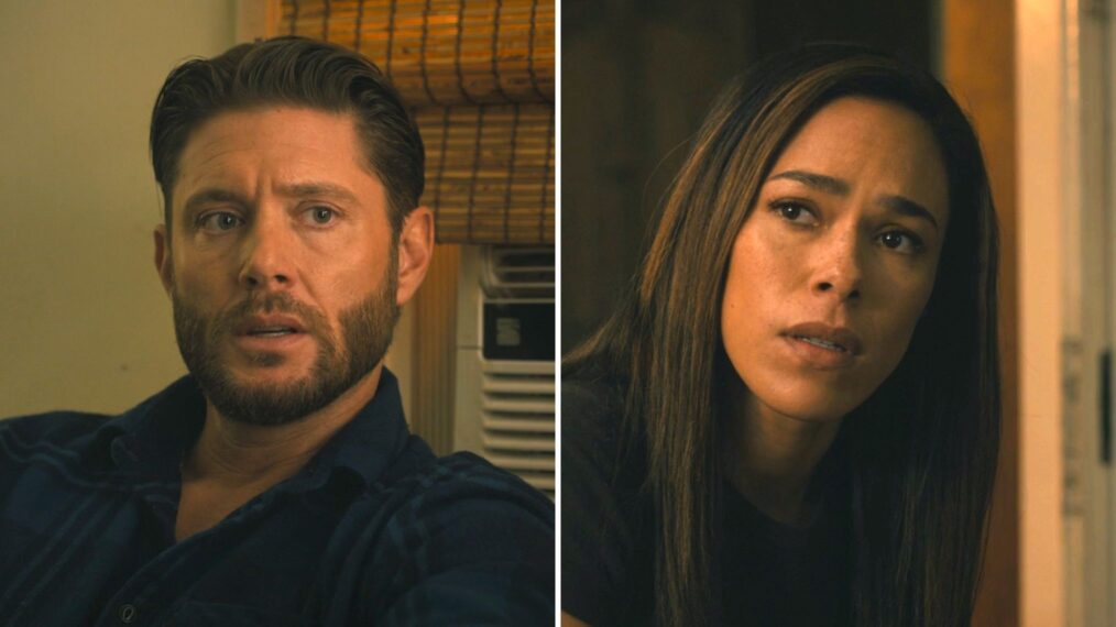Jensen Ackles as Mark Meachum and Jessica Camacho as Amber Oliveras — 'Countdown' Season 1 Episode 7