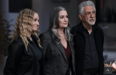 A.J. Cook as Jennifer ‘JJ’ Jareau, Paget Brewster as Emily Prentiss and Joe Mantegna as David Rossi — 'Criminal Minds: Evolution' Season 18 Finale 