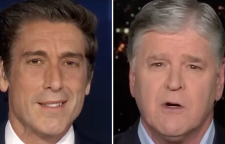 David Muir and Sean Hannity