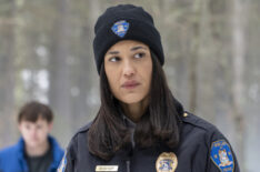 Julia Jones as Angela Bishop in 'Dexter: New Blood'