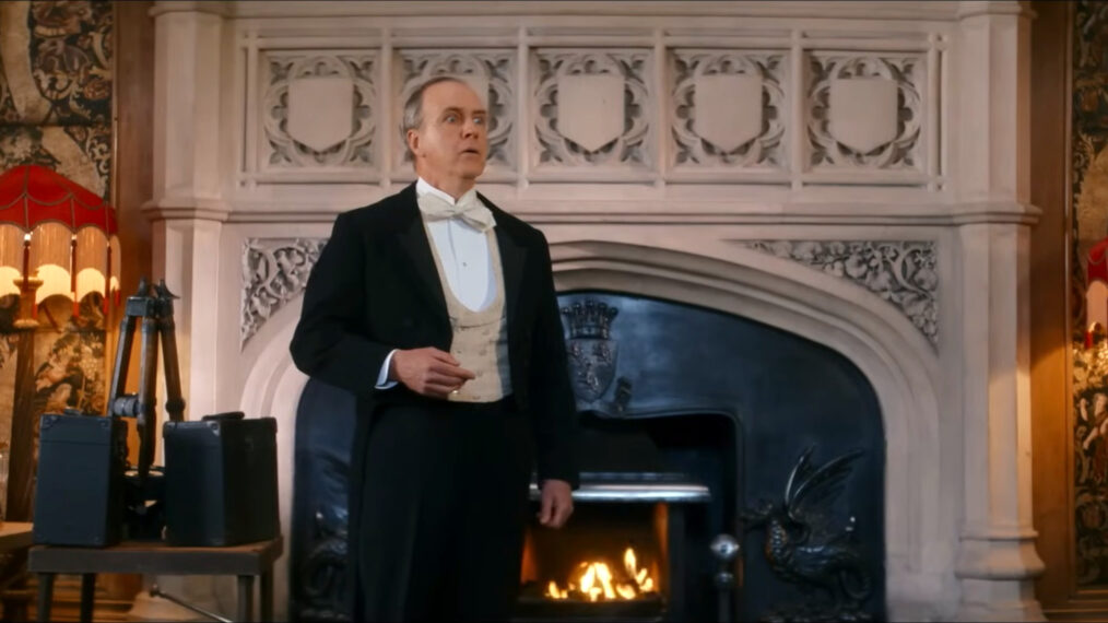 Kevin Doyle as Joseph Molesley in 'Downton Abbey: A New Era'
