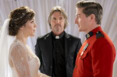 Erin Krakow and Daniel Lissing as Elizabeth and Jack in 'When Calls the Heart' Season 5