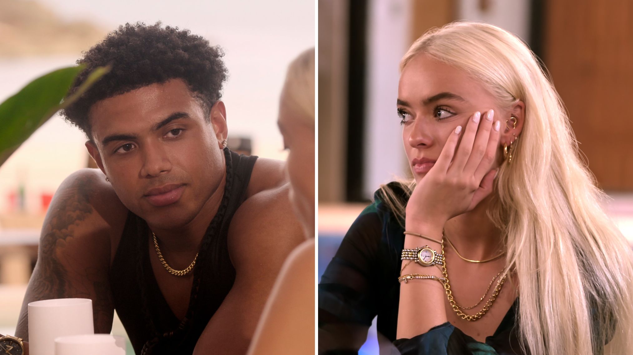 Elys Hutchinson and Bryton Constantin in 'Perfect Match' Season 2