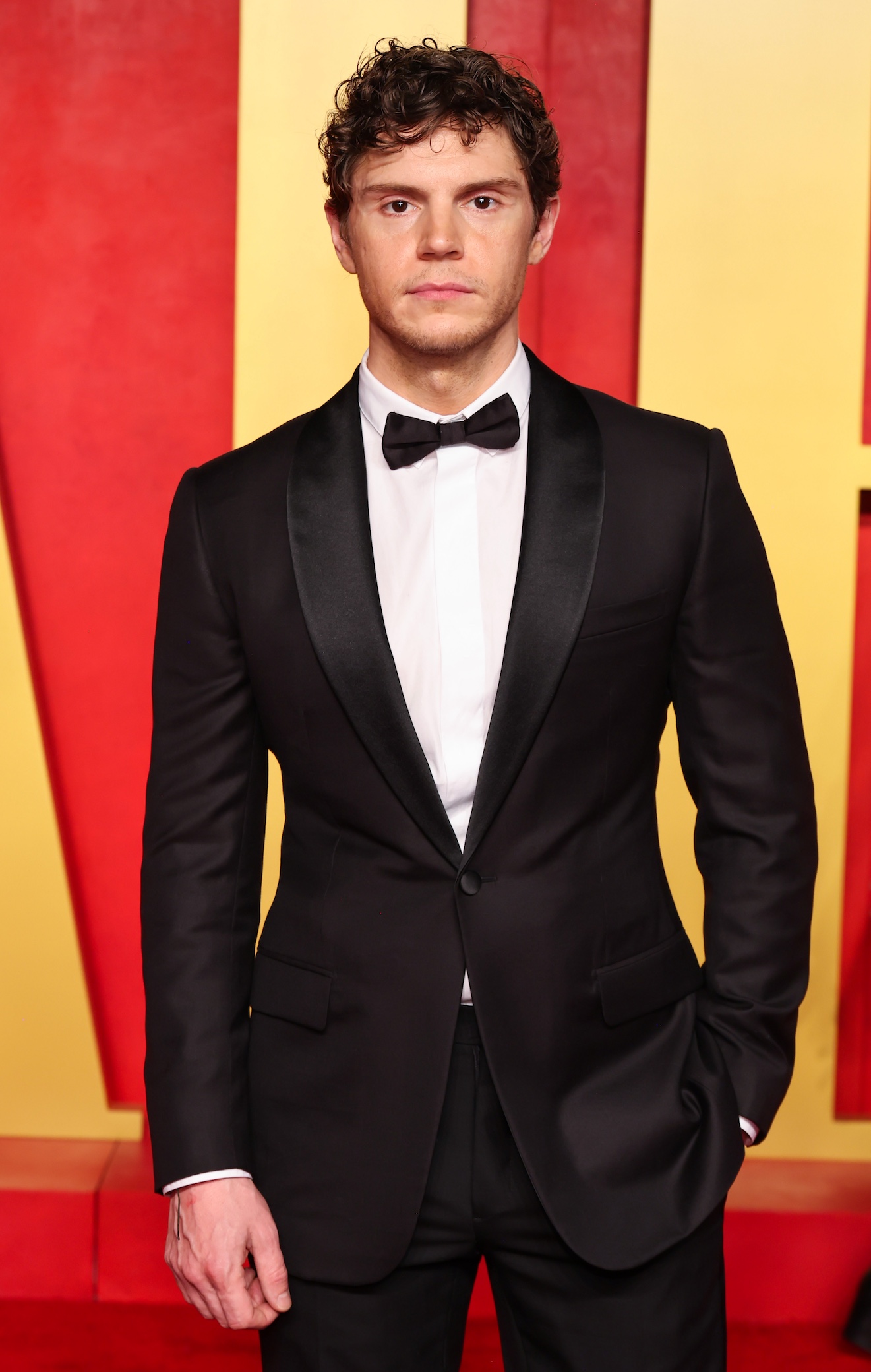 Evan Peters at 2024 Vanity Fair Oscar Party Hosted By Radhika Jones - Arrivals