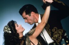 Finola Hughes, Ian Buchanan as Anna and Duke on 'General Hospital'