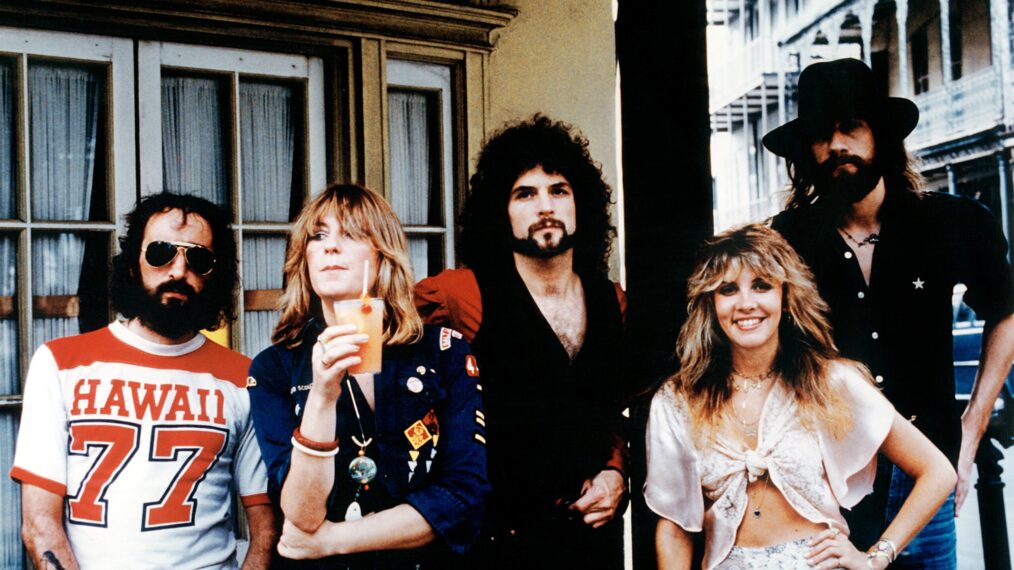 Fleetwood Mac, (John McVie, Christine McVie, Lindsey Buckingham, Stevie Nicks, Mick Fleetwood), circa mid-1970s