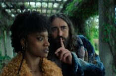Yootha Wong-Loi-Sing and Lee Pace in 'Foundation'