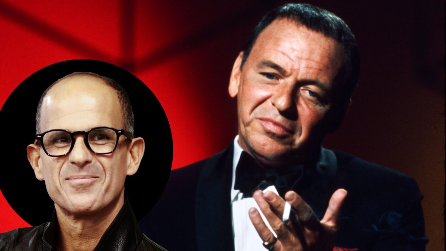 Marcus Lemonis and Frank Sinatra graphic