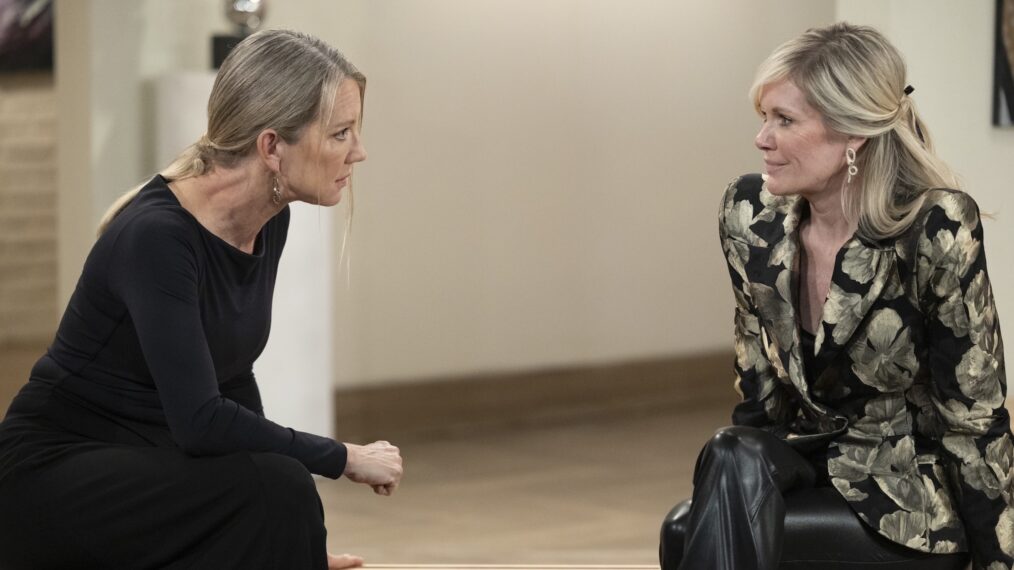 Cynthia Watros and Maura West in 'General Hospital'