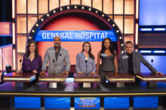 Finola Hughes Talks Intense 'General Hospital' & 'Y&R' Rivalry on 'Celebrity Family Feud'
