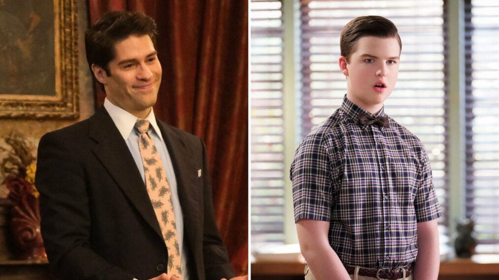 Asher Grodman and Iain Armitage from 'Ghosts' and 'Young Sheldon'