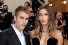 Justin Bieber and Hailey Bieber attend The 2021 Met Gala