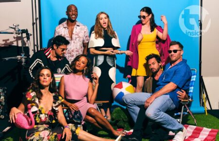 Erin Cahill, Tyler Hynes, BJ Britt, Heather Hemmens, Holland Roden, Chyler Leigh, Will Kemp, and Luke Macfarlane — Hallmark at San Diego Comic-Con 2025