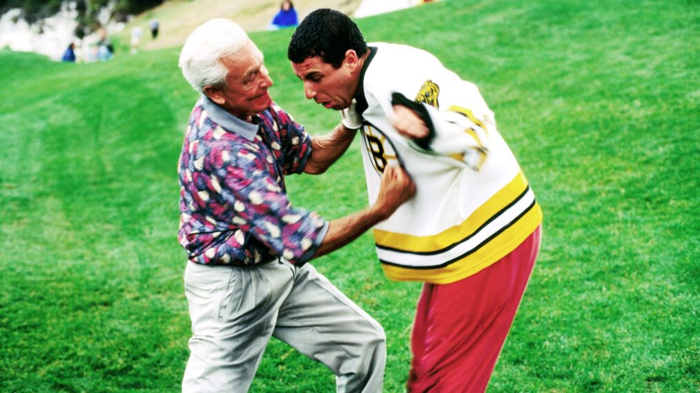 Bob Barker and Adam Sandler in 'Happy Gilmore'