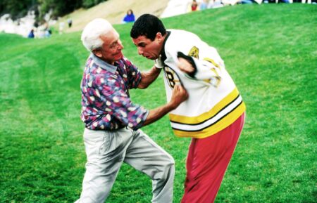 Bob Barker and Adam Sandler in 'Happy Gilmore'