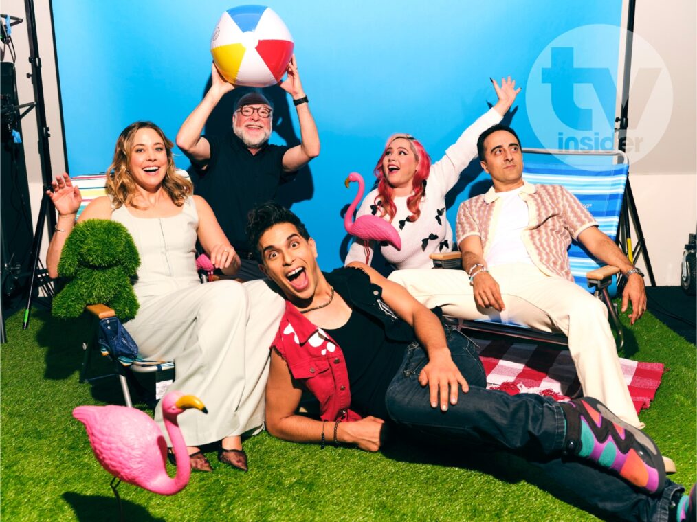 Erika Henningsen, Amir Talai, Executive Producer Vivienne Medrano, Brandon Rogers, and Richard Horvitz — Hazbin Hotel and Helluva Boss at San Diego Comic-Con 2025
