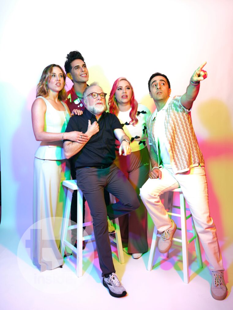 Erika Henningsen, Amir Talai, Executive Producer Vivienne Medrano, Brandon Rogers, and Richard Horvitz — Hazbin Hotel and Helluva Boss at San Diego Comic-Con 2025
