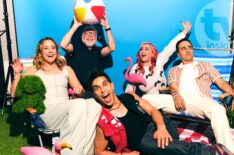 Erika Henningsen, Amir Talai, Executive Producer Vivienne Medrano, Brandon Rogers, and Richard Horvitz — Hazbin Hotel and Helluva Boss at San Diego Comic-Con 2025