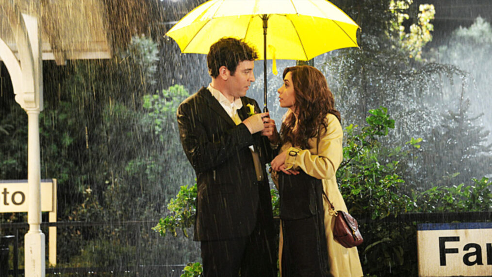 Josh Radnor as Ted Mosby and Cristin Milioti as Tracy McDonnell in 'How I Met Your Mother'