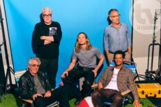 Eric Bogosian, Rolin Jones, Sam Reid, Jacob Anderson, and Mark Johnson 'Anne Rice's Interview With the Vampire' San Diego Comic-Con 2025