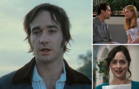 Matthew Macfadyen in 'Pride & Prejudice'; Paul Rudd and Alicia Silverstone in 'Clueless'; Dakota Johnson in 'Persuasion'