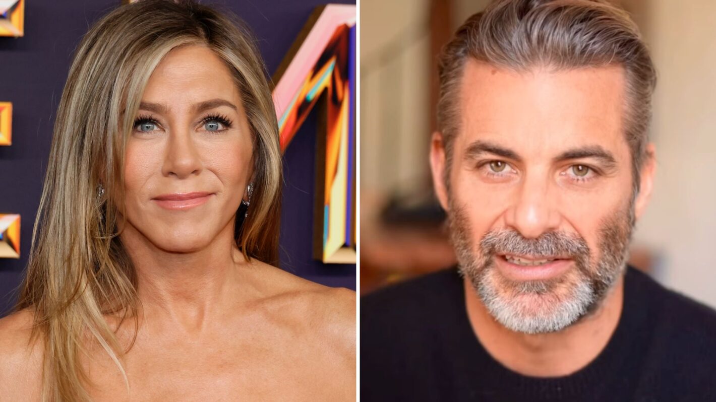 Jennifer Aniston and Jim Curtis