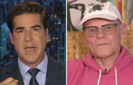 Jesse Watters and James Carville