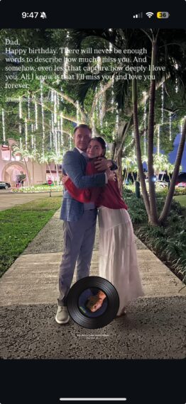 Julian McMahon's birthday tribute from daughter