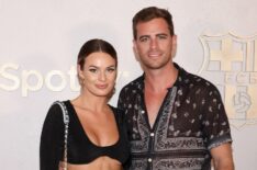 Juliette Porter and Clark Drum attend as FC Barcelona and Spotify celebrate their partnership at the Four Seasons at the Surf Club