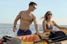 Juliette Porter and Garrett Miller