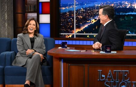 Kamala Harris on 'The Late Show With Stephen Colbert'