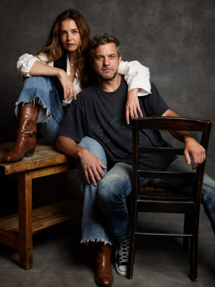 Katie Holmes and Joshua Jackson together