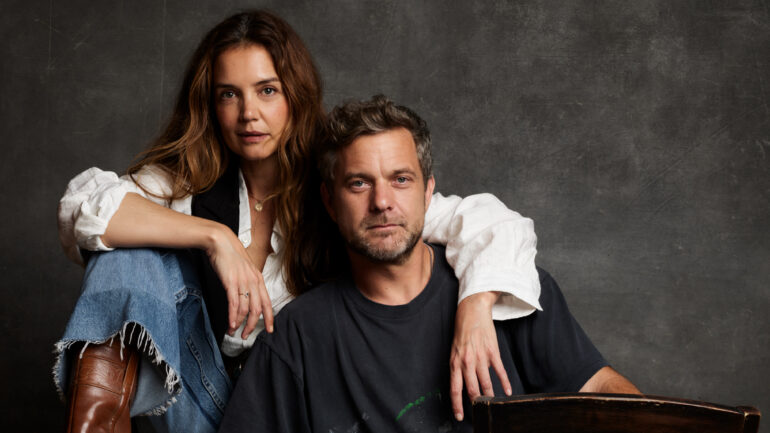 Katie Holmes and Joshua Jackson together