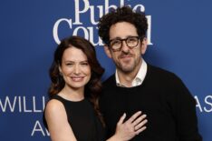 Katie Lowes and Adam Shapiro attend The Public Counsel's 2025 William O.Douglas Award Dinner at Beverly Wilshire, A Four Seasons Hotel on February 27, 2025 in Beverly Hills, California.