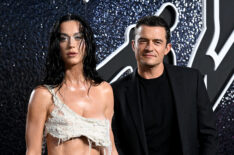Katy Perry and Orlando Bloom attend the 2024 MTV Video Music Awards at UBS Arena