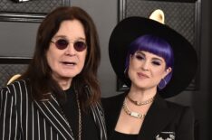 Ozzy Osbourne and Kelly Osbourne attend the 62nd Annual Grammy Awards at Staples Center on January 26, 2020 in Los Angeles