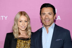 Kelly Ripa and Mark Consuelos attend Family Equality's Night at the Pier at Pier Sixty at Chelsea Piers