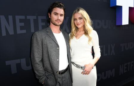 Chase Stokes and Kelsea Ballerini attend NETFLIX TUDUM 2025: THE LIVE EVENT